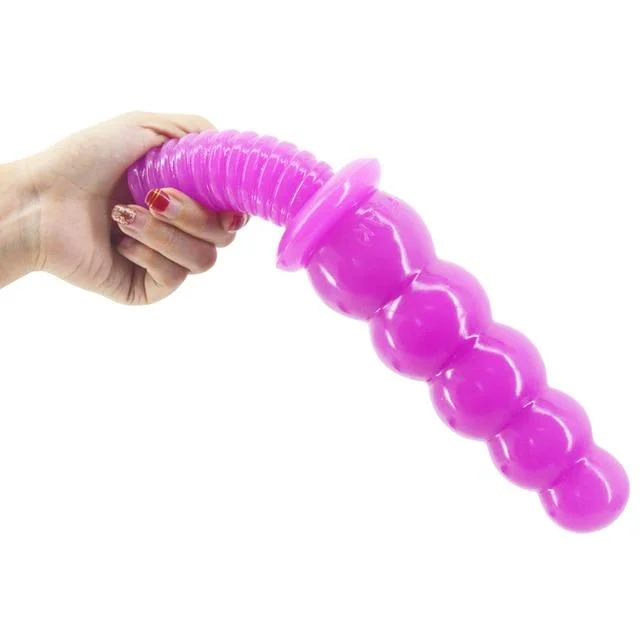 anal toys with deep relaxation-Anal Beads Butt Plug Sissy Masturbator