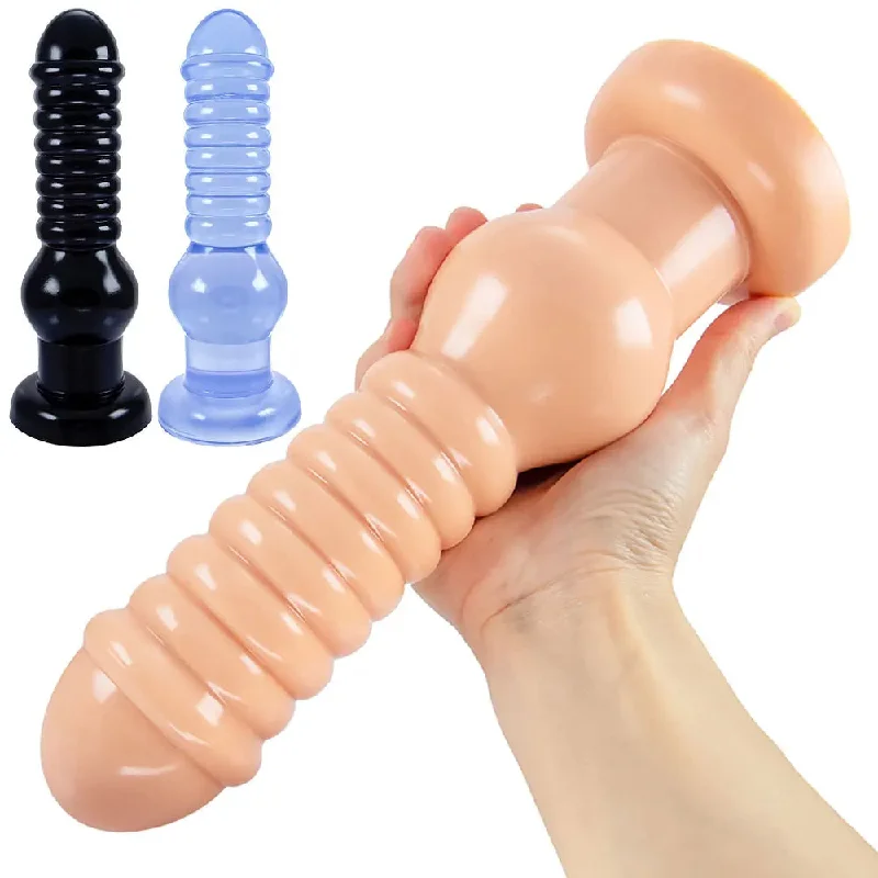 anal toys for slow bliss-Huge Dildo Butt Plug - Big Anal Plug Dilator Sex Toys for Men Women