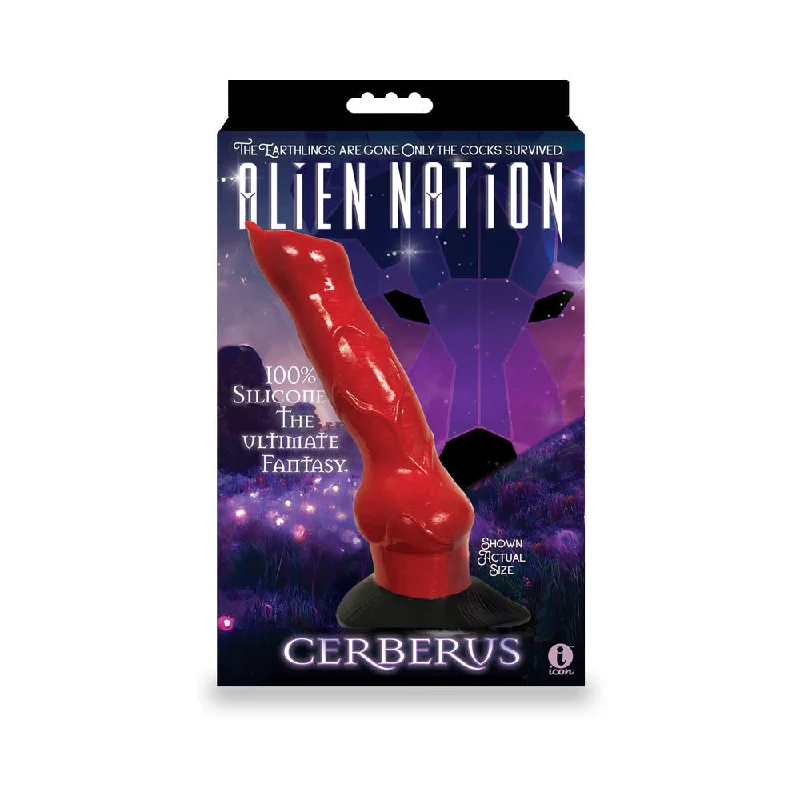 how-to-enhance-penis-strength-AlienNation Cerberus 8 in. Silicone Dildo