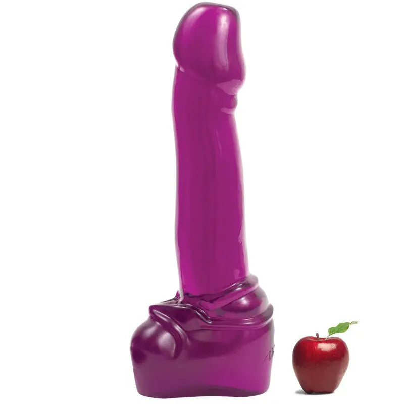 Dildo-swaying-15-inch Doc Johnson Pvc Massive Purple Penis Dildo