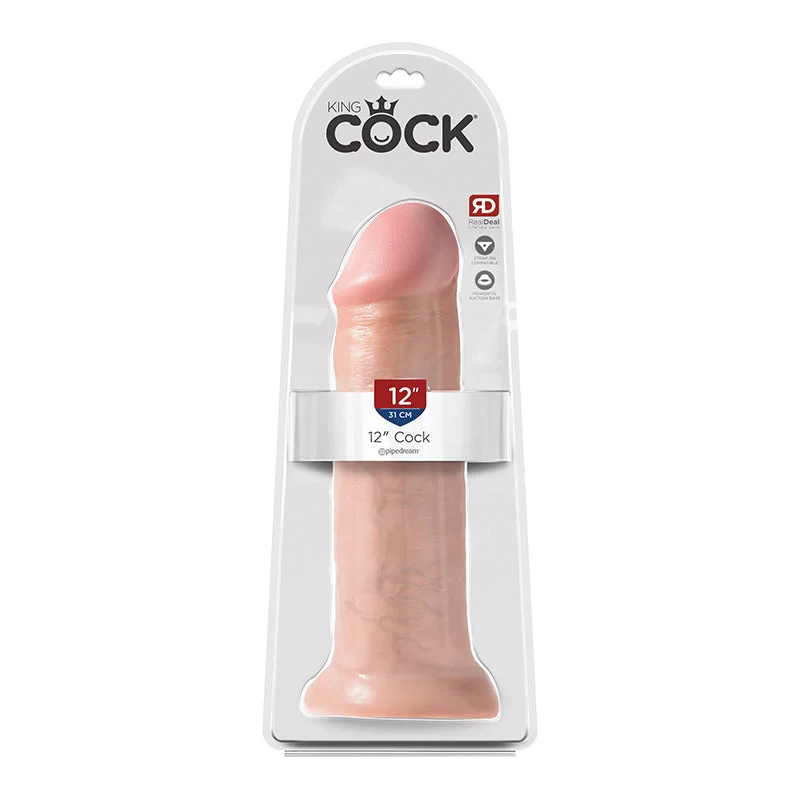 cock ring power texture-King Cock 12in Cock Flesh