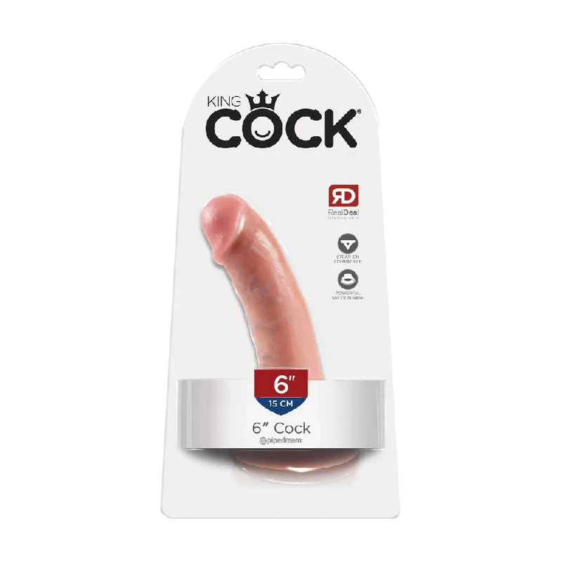 cock ring value grip-King Cock 6" Cock Flesh