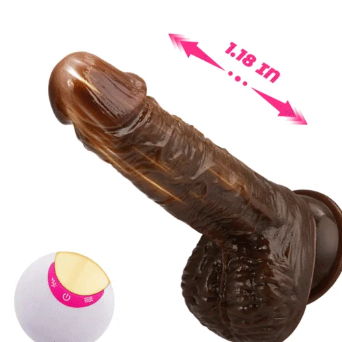 Dildo-frosted-Lurevibe - Simulation Penis Wireless Vibration Dildo