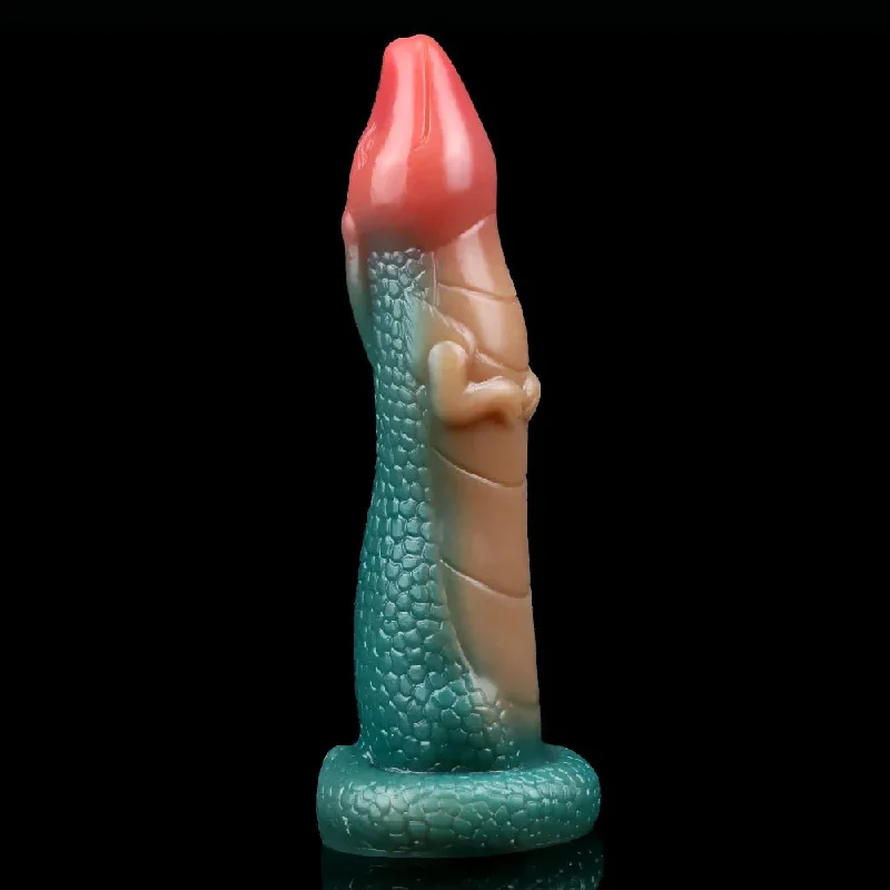 anal toys for bedroom comfort-Monster Animal Dildo Butt Plug - Fantasy Dildos Exotic Silicone Vagina Anal Sex Toy