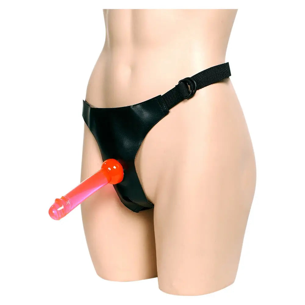 Dildo-freezing-6-inch Seven Creations Adjustable Pink Strap-on Dildo