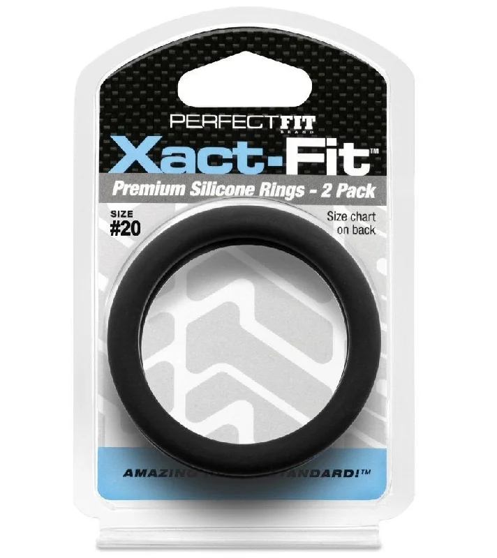 anal toys for intense relaxation-Xact-Fit #20 2in 2 Pk