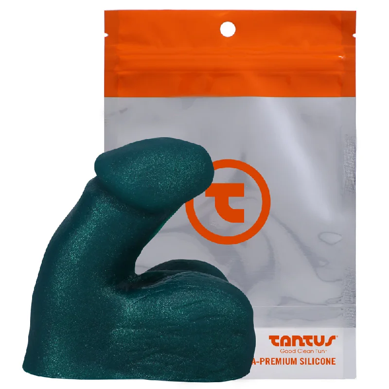 cock ring ultra comfort-Tantus On The Go Silicone Packer Super Soft Emerald