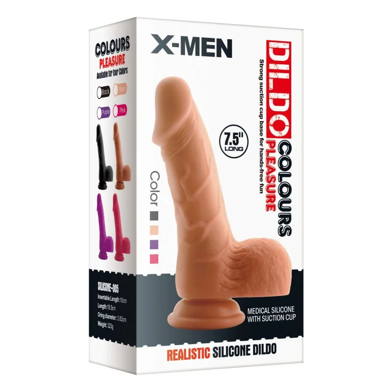 penis-circumcision-recovery-tips-Colours Pleasure - Pedro Thick Realistic Cock with Balls - Flesh