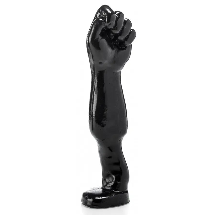 Penis-sweaty-13-inch Fist Impact Vinyl Extra Large Fist Dildo