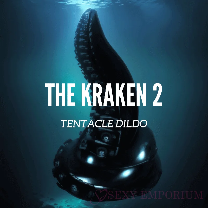 Dildo-glittering-The Kraken 2: Tentacle Dildo The Deep Sea Fantasy