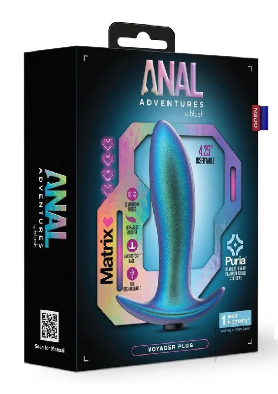 anal toys for sensual fun-Aam Voyager Plug Neptune Teal