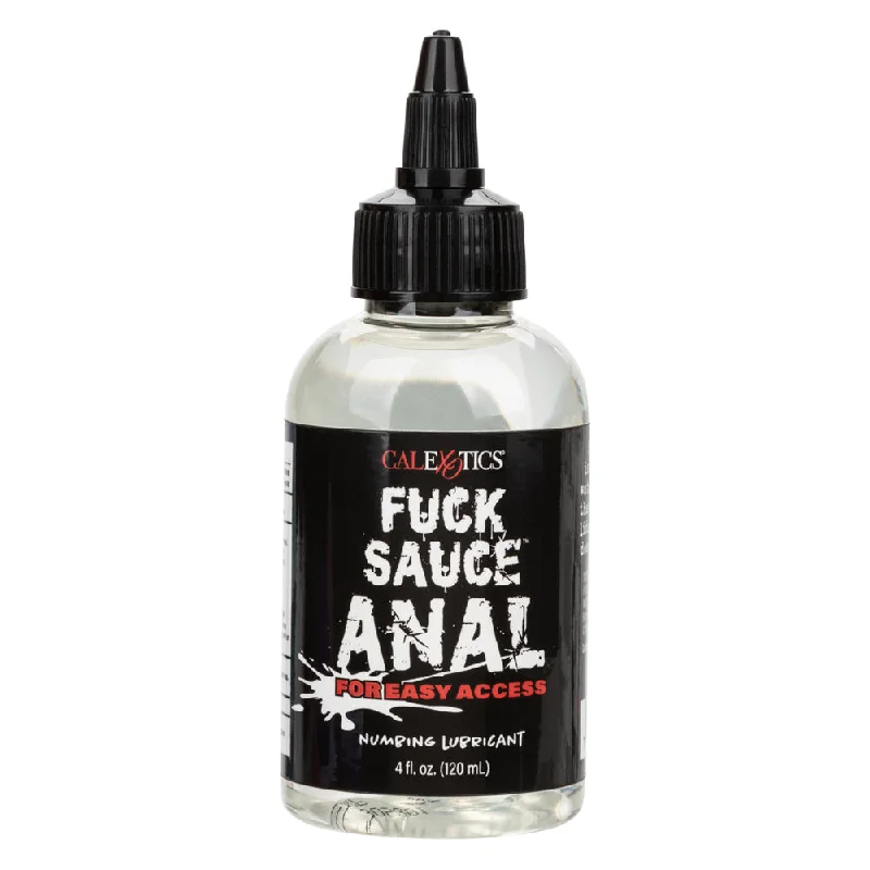 anal toys with dynamic tip-Fuck Sauce Anal Numbing Lubricant 4 Oz