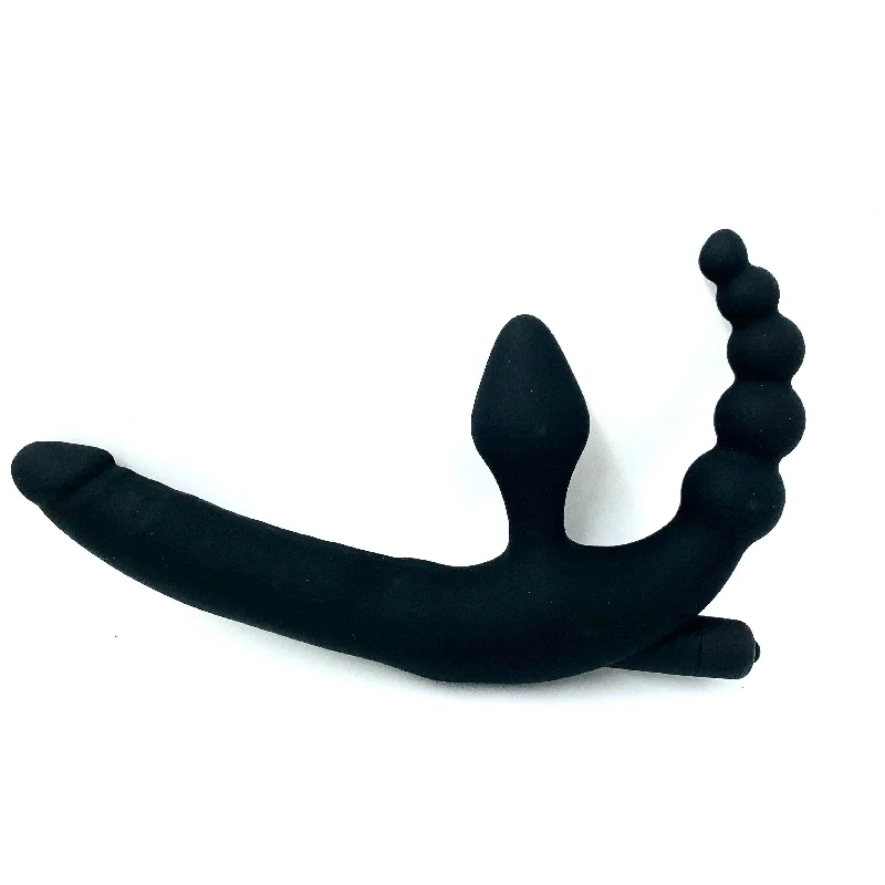 cock ring strong feel-Come Closer | Three Way Strapless Seamless Silicone Power Bullet