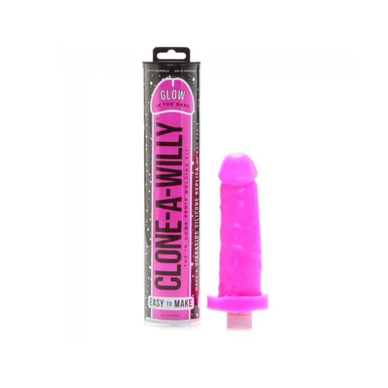 Penis-naked-Clone-a-willy Realistic Pink Silicone Vibrating Dildo Penis Moulding Kit