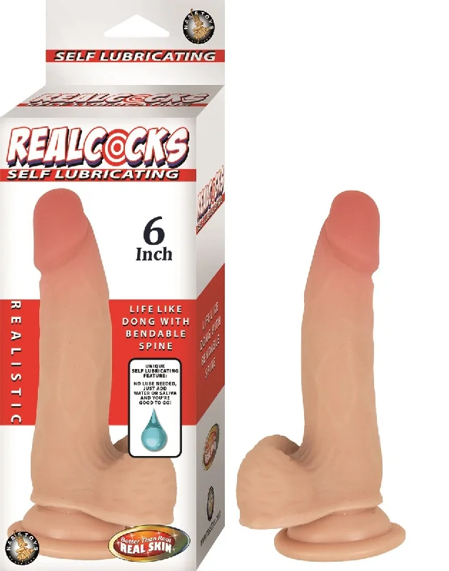 penis-erection-boosting-foods-Realcocks Self Lubricating Dong