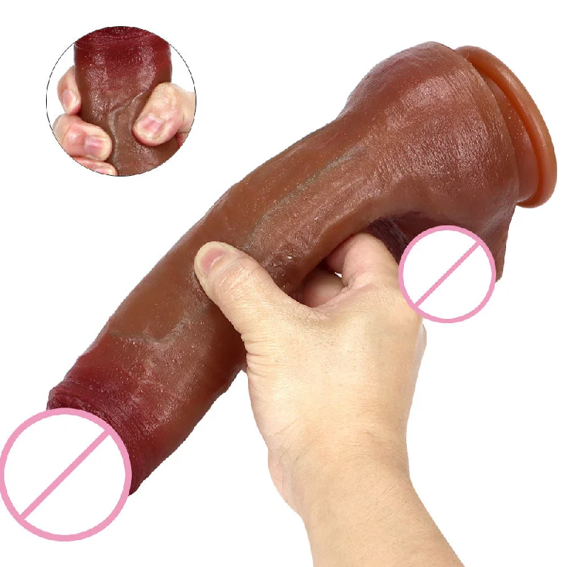 anal toys with soft curves-Realistic Dildo Anal Plug Prostate Massager - Silicone G Spot Buttplug Sex Toys for Women