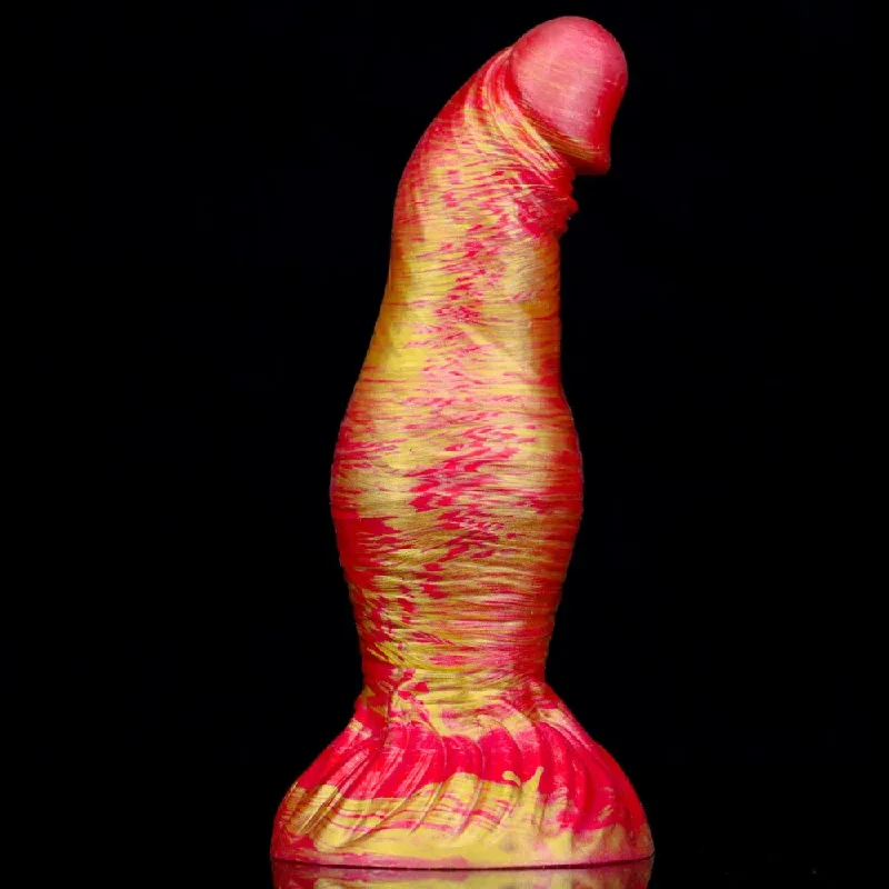 anal toys with wavy texture-Exotic Knot Anal Dildo Butt Plug - Realistic Geoduck Silicone Dildos Sex Toy for Women