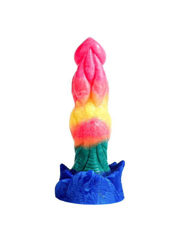 Penis-lined-Huge Colorful Realistic Waterproof Dildo URANUS