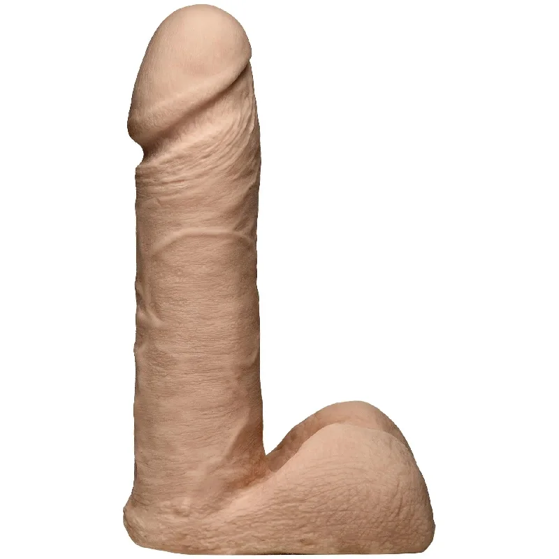 cock ring peak design-Vac-U-Lock 6 Inch Ultraskyn Cock - Vanilla