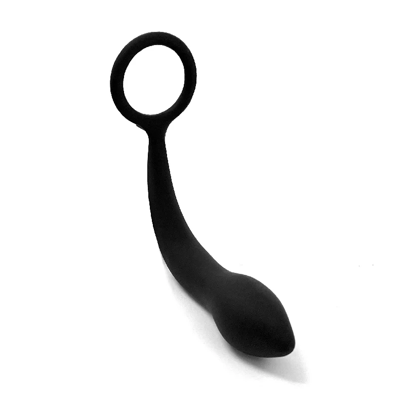 anal toys for subtle bliss-Cocked & Loaded Cartridge Anal Probe with C-Ring