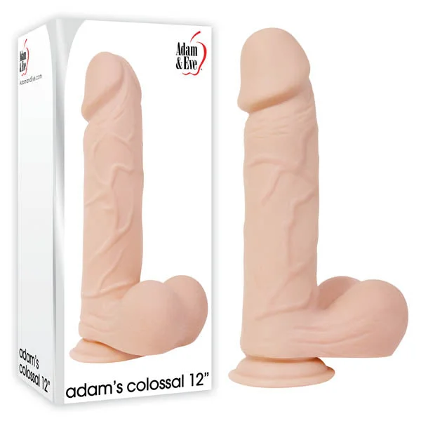 penis-vitamin-supplements-safe-Adam & Eve Adam's Colossal 12''