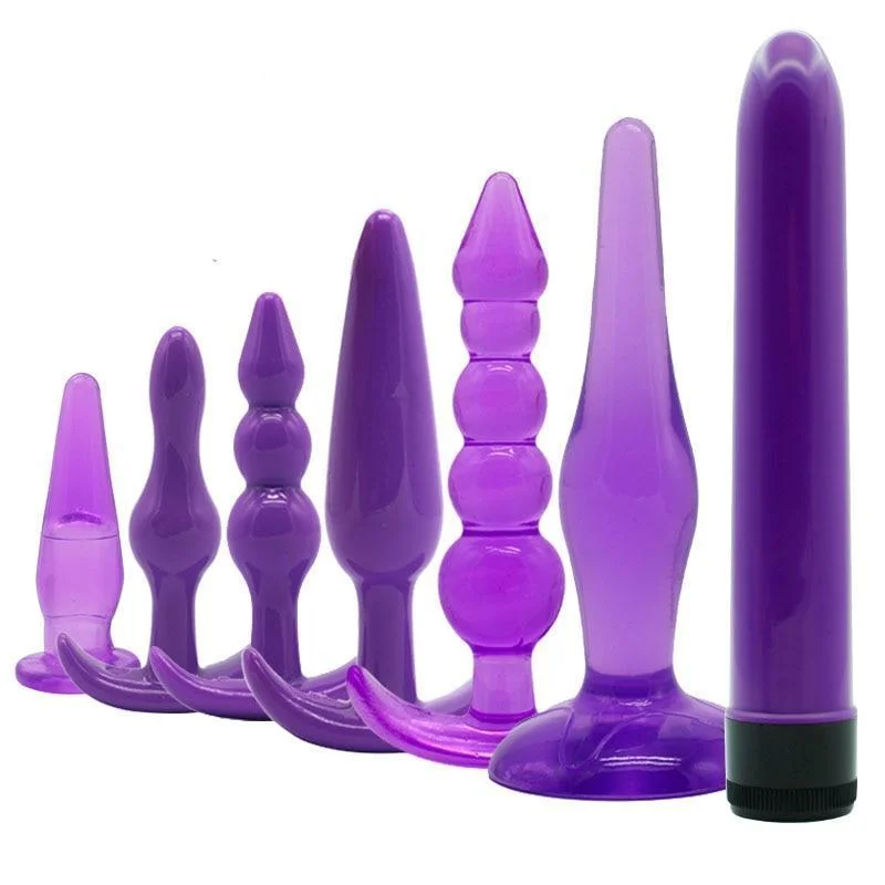 anal toys with firm vibes-Sissy Anal Training Set