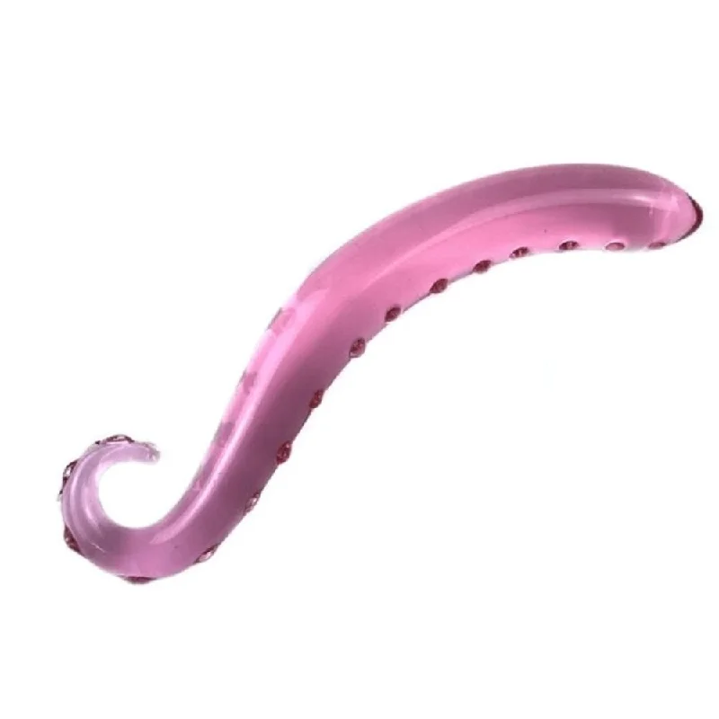 anal toys for slow vibes-Glass Tentacle Masturbator Pink Dildo Bizarre |/| Toys Anal