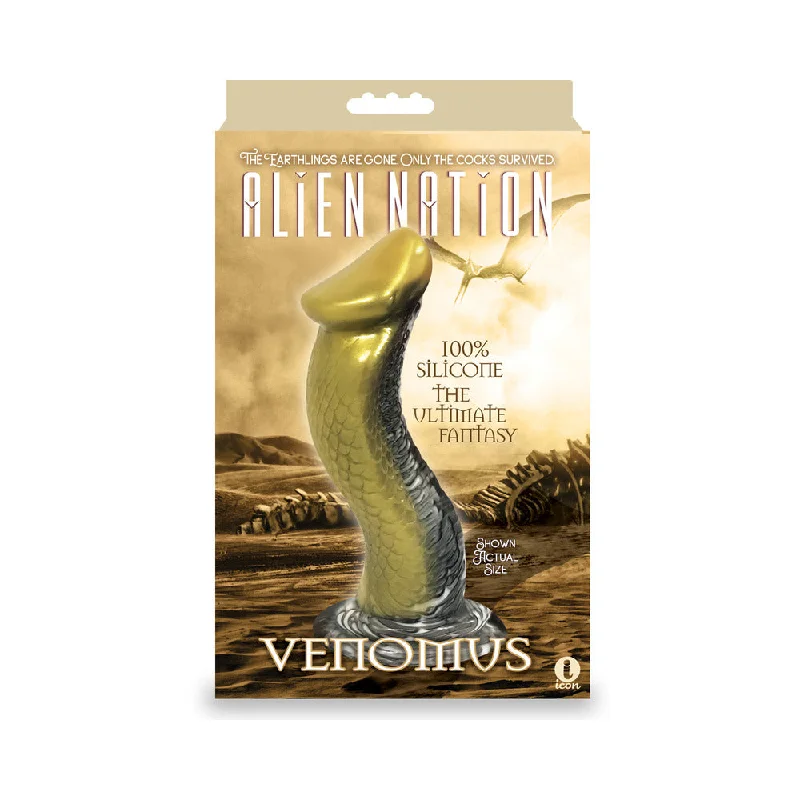 penis-infection-warning-signs-AlienNation Venomus 9 in. Silicone Dildo