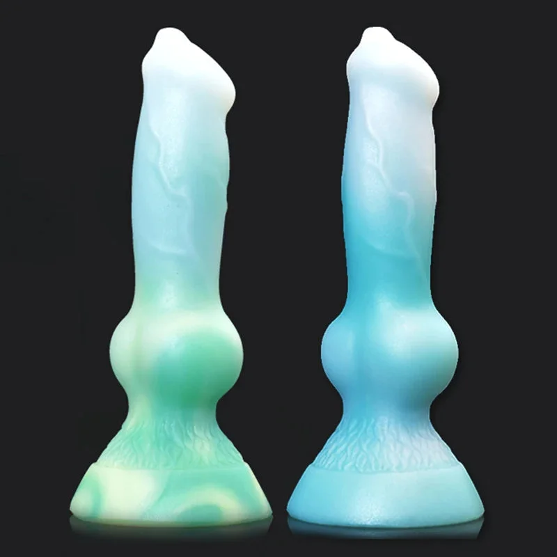 anal toys with sleek shapes-Monster Dildos Butt Plug - Exotic Realistic Dog Dildo Silicone Anal Toys for Men Women