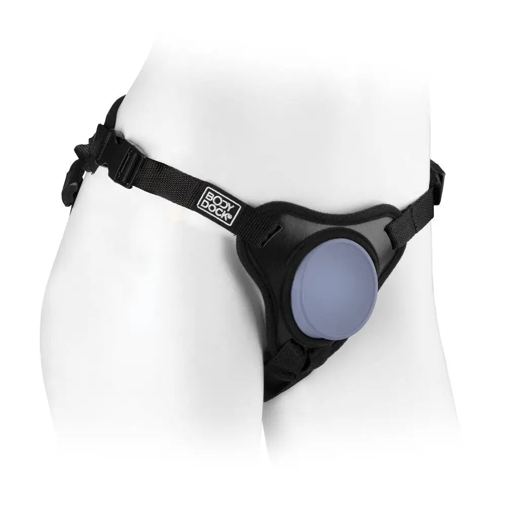 cock ring wet proof-Pipedream Silicone Black Universal Strap on Harness