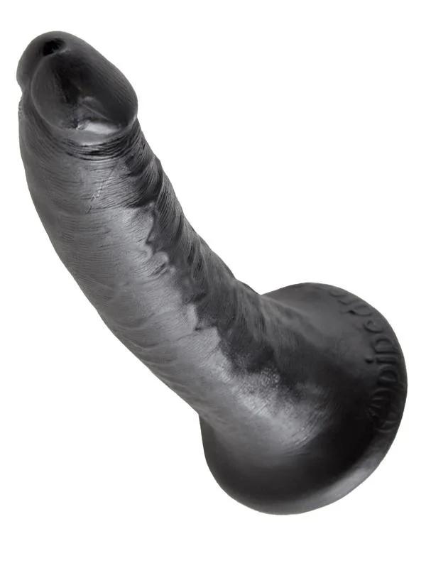 cock ring swift style-King Cock 7inch Cock - Black