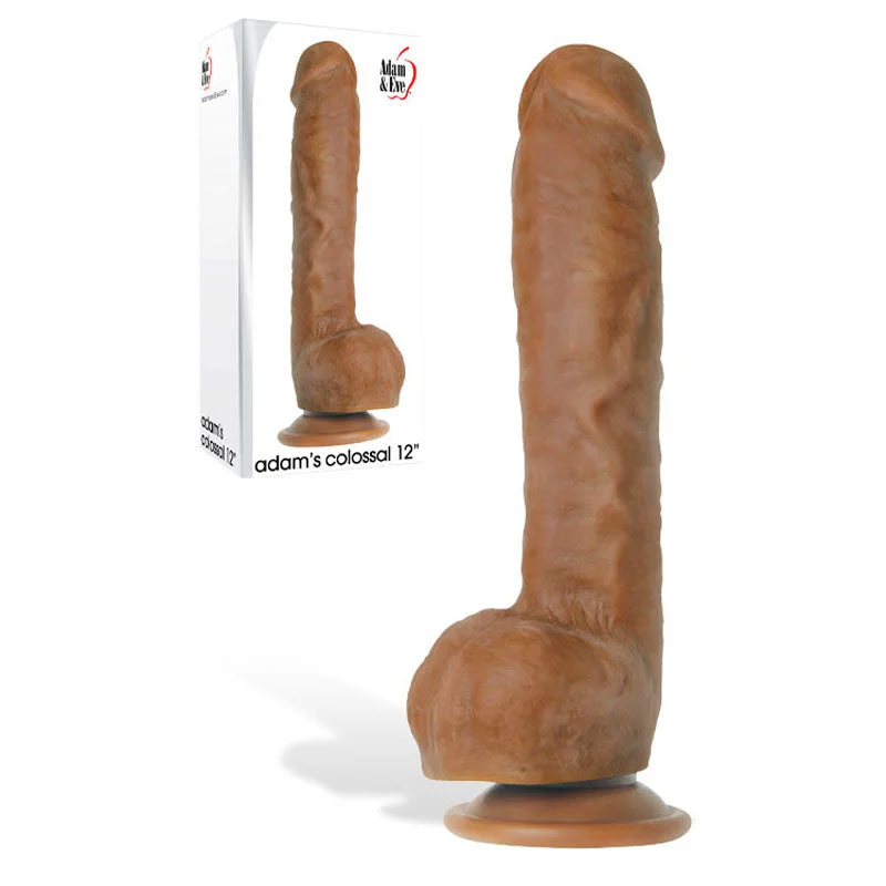 penis-strength-routine-quick-Adam & Eve Adam's Colossal 12''