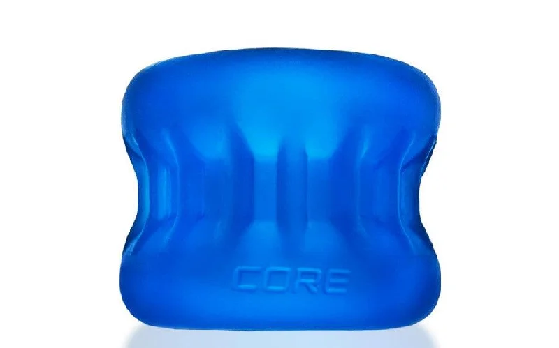 anal toys with slim curves-Ultracore Core Ballstretcher w Axis ring Blue Ice