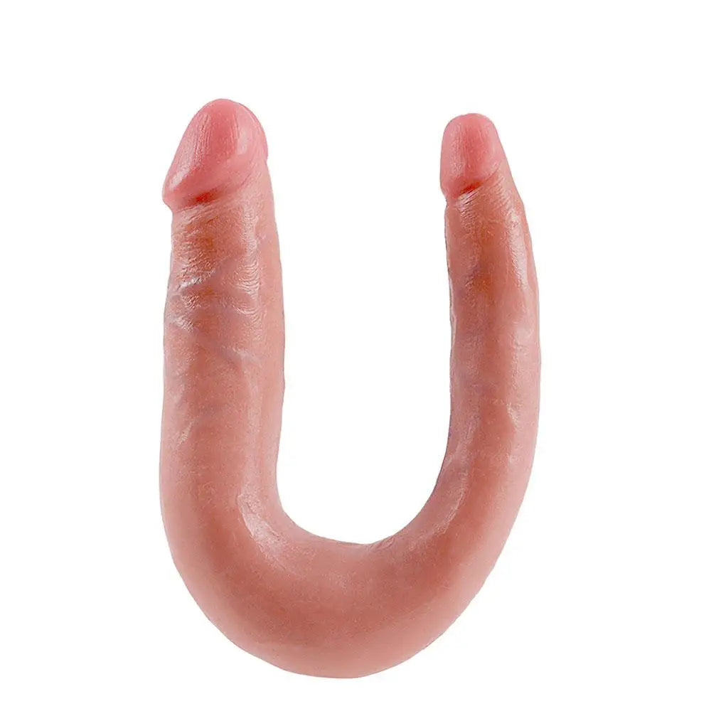 Penis-timeless-13-inch Pipedream Huge U-shaped Nude Double-ended Penis Dildo