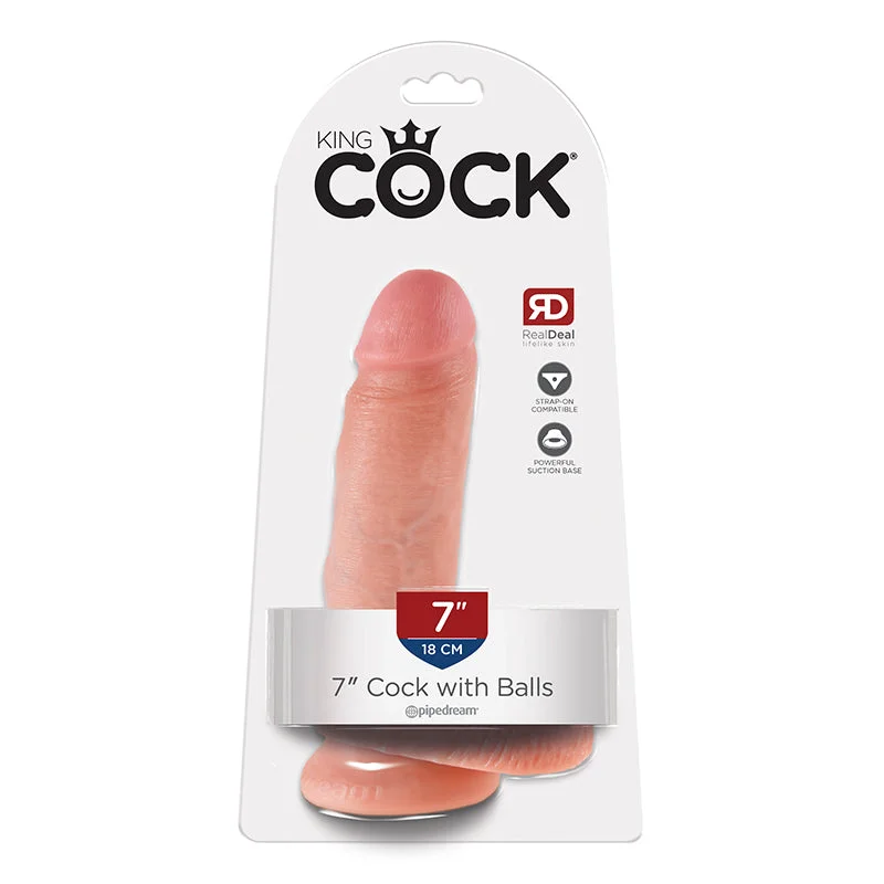 cock ring power comfort-King Cock 7 Inches Cock Balls