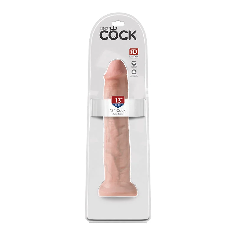 cock ring subtle texture-King Cock 13in Cock Flesh