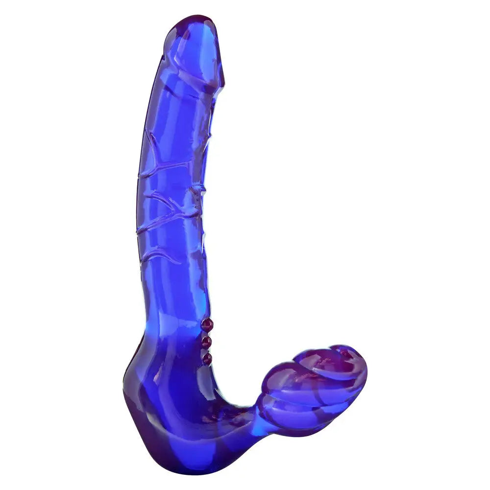 Dildo-burning-9-inch Toyjoy Pvc Purple Strapless Strap-on Dildo