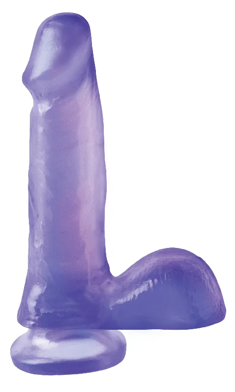 penis-fitness-tips-weekly-Basix Rubber Works - 6 Inch Dong With Suction Cup - Purple