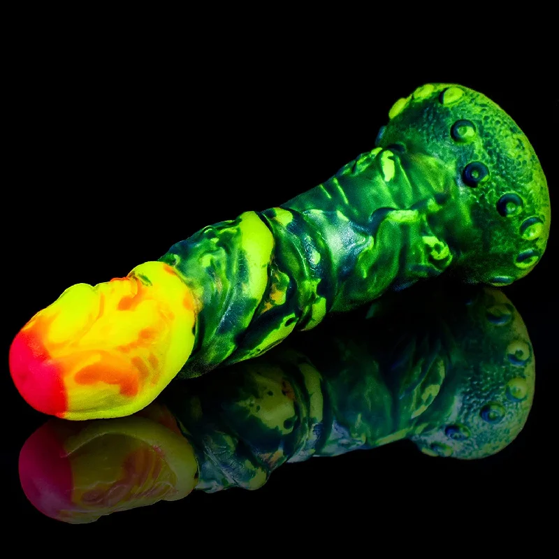 anal toys with slim relaxation-Artistic Canvas Exotic Dildos- Domlust 8.1" Realistic Monster Anal Dildos for Women Men