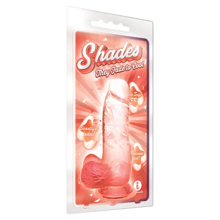 penis-fitness-routine-quick-Shades Small 6in Jelly TPR Gradient Dong Coral