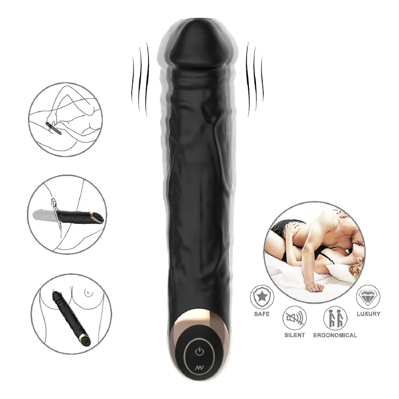 Penis-pitted-Terry Vibrating Dildo