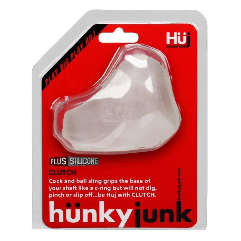 anal toys for subtle bliss-CLUTCH Cock/Ball Sling by Hunkyjunk Ice