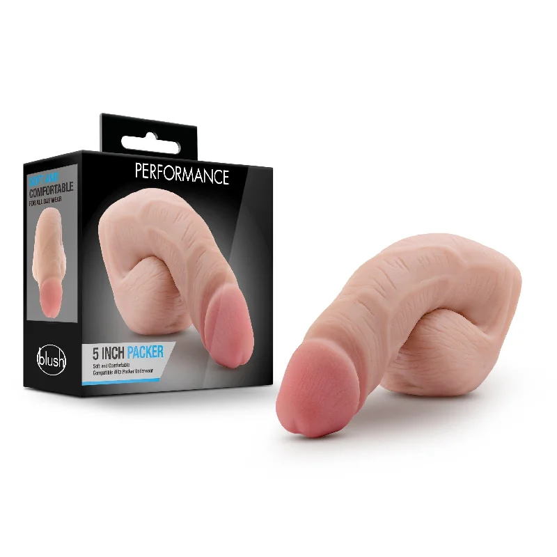 anal toys with soft hum-Performance Packer Vanilla 5in