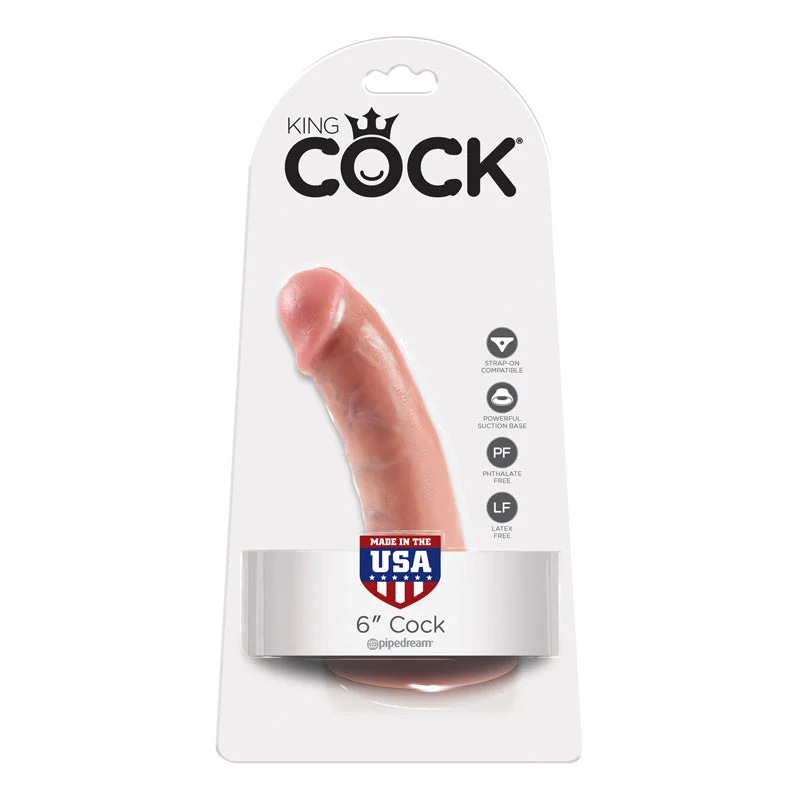 cock ring budget design-PIPEDREAM - King Cock 6"