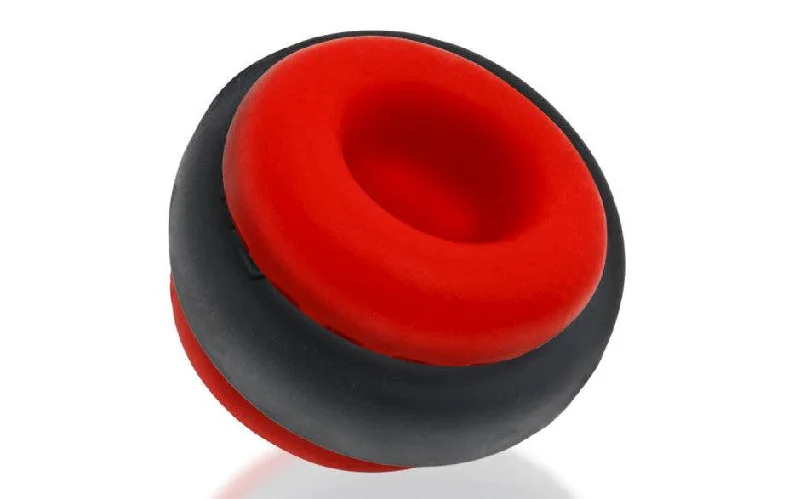 anal toys for sensual vibes-Ultracore Core Ballstretcher w Axis ring Red Ice