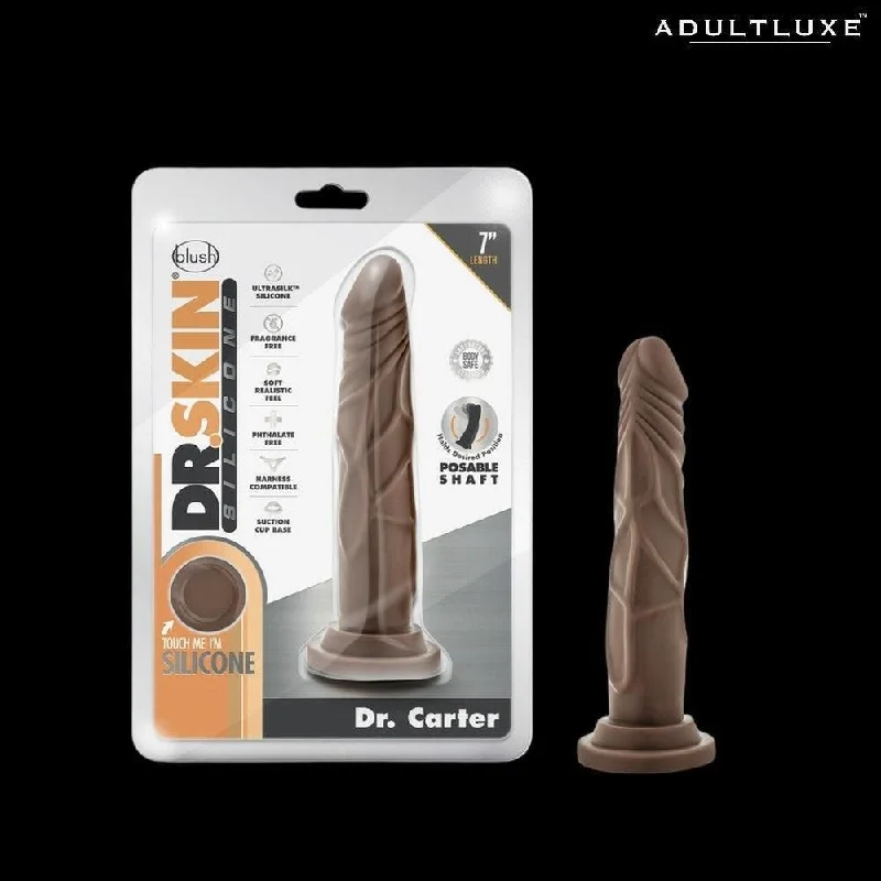 penis-wellness-routine-easy-Dr. Carter 7 Inches Silicone Dildo