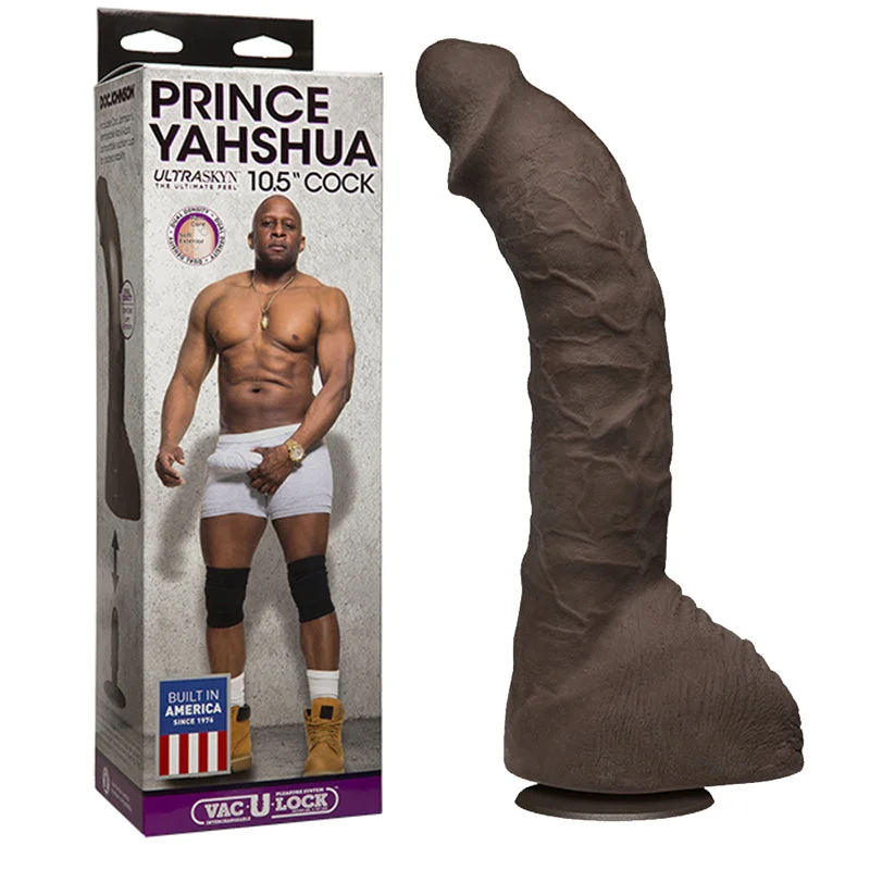 cock ring rugged style-Prince Yahshua ULTRASKYN 10.5in Cock with Removable Vac-U-Lock Suction Cup