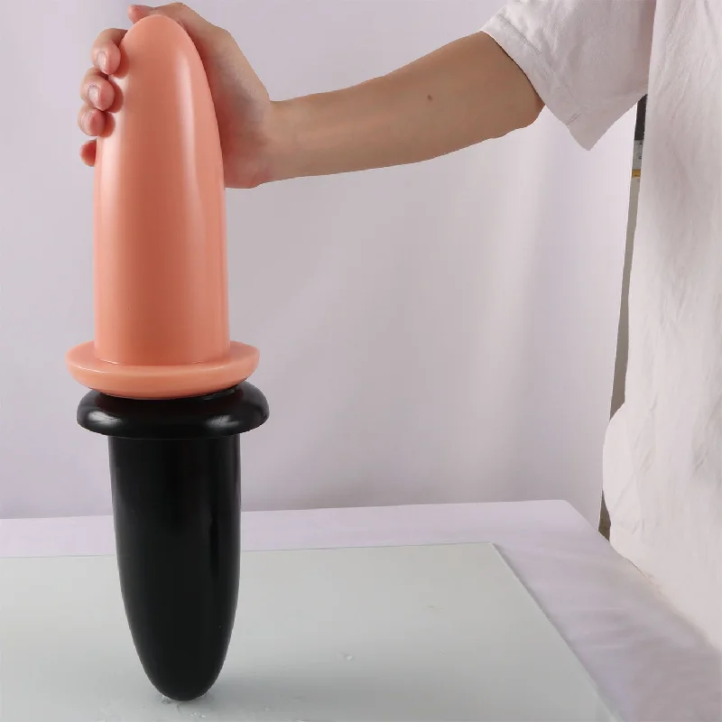 anal toys for intimate relaxation-Missile Anal Dildo Butt Plug - Big Girth Anal Dilator Expander Male Female Sex Toy