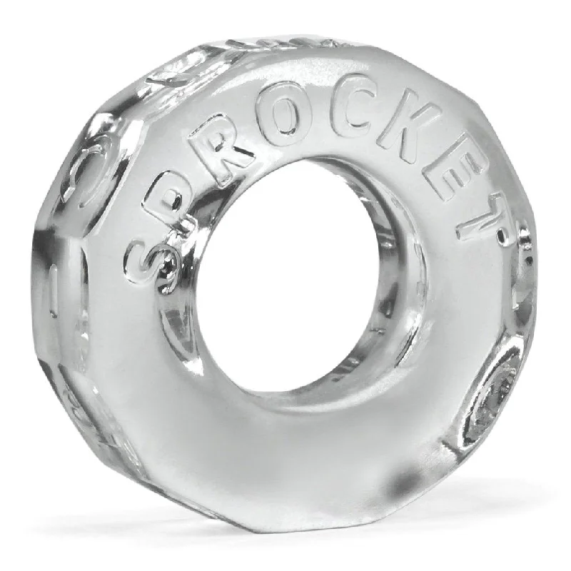 anal toys with polished vibes-Sprocket Cockring Clear