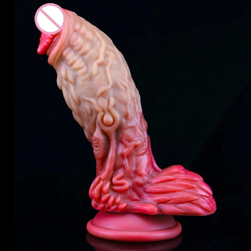 anal toys with small pouch-Monster Dragon Dildos - Realistic Huge Dildos Butt Plug Vagina Anal Sex Toys